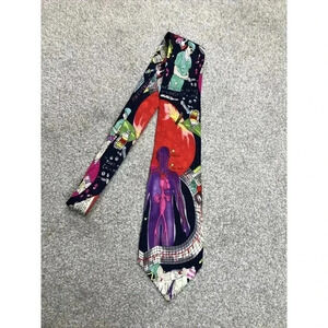 Nicole Miller Necktie Silk Anatomy Doctor Medical Pharmacy